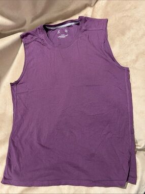 Xersion Men's Purple Muscle Tank Sleeveless Top